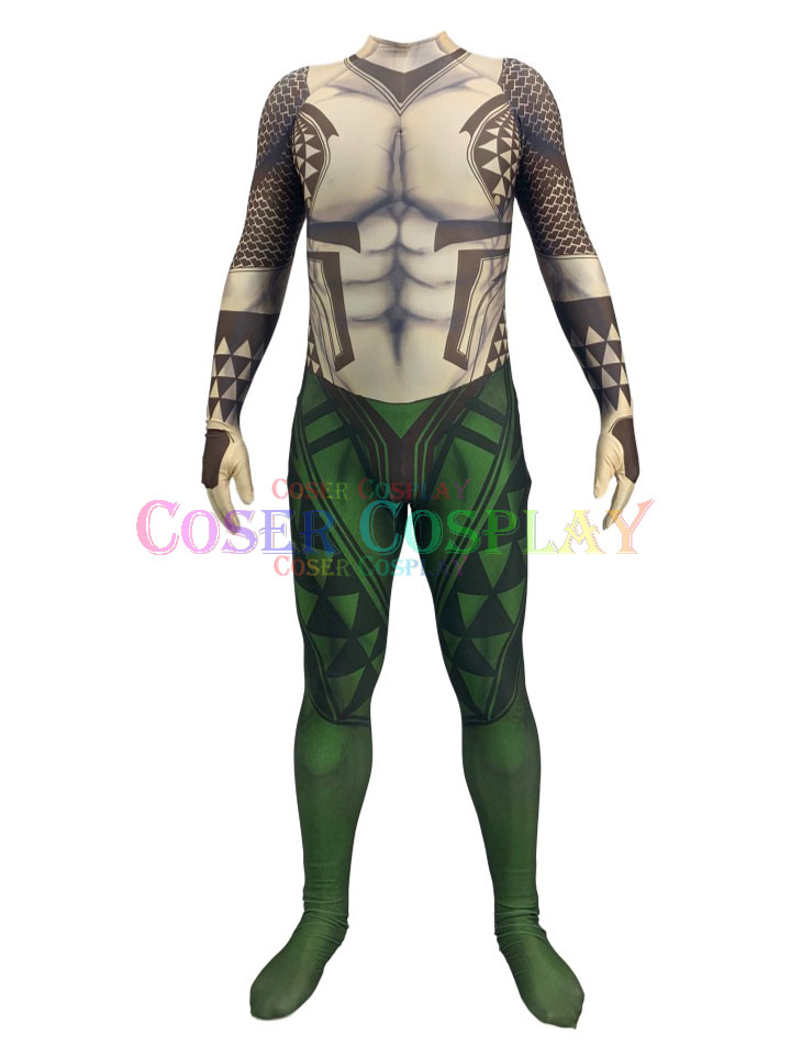 2302 Aquaman Arthur Curry Orin Cosplay Costume Halloween